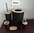 6-Piece Bathroom Can Organizer Set - White - 2