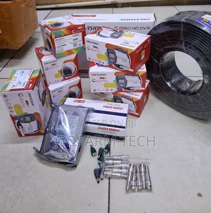 Hikvision 8-Channel CCTV Kit with 8 Colorvu Cameras