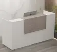 1.8m Office Reception Workstation Table - 3