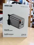 Porodo GaN Premium 67W Wall Charger with Retractable Cable - 1