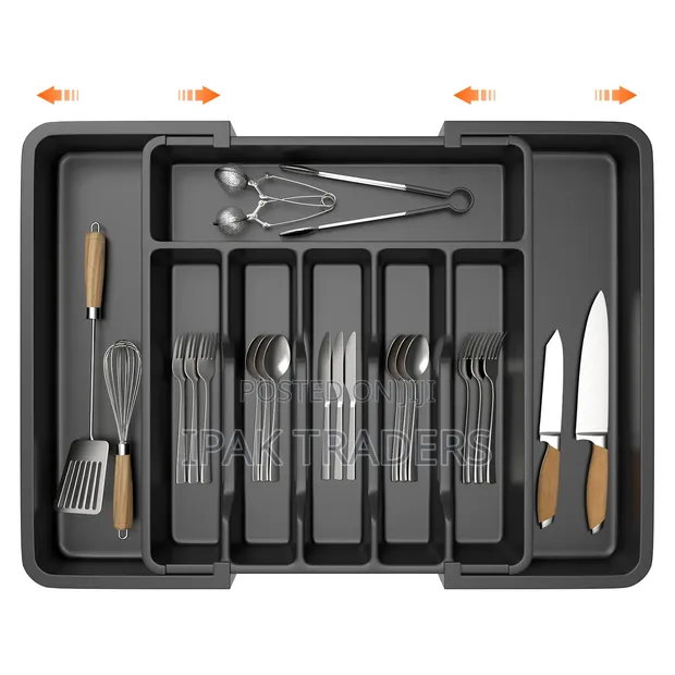 Expandable Cutlery Drawer Organizer (38-57cm) - 1