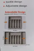 Expandable Cutlery Drawer Organizer (38-57cm) - 2