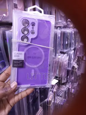 Purple Translucent Magnetic Samsung Galaxy S26 Ultra Case