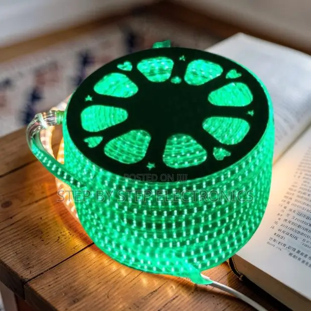 50m Green LED Strip Light - Indoor/Outdoor - 1