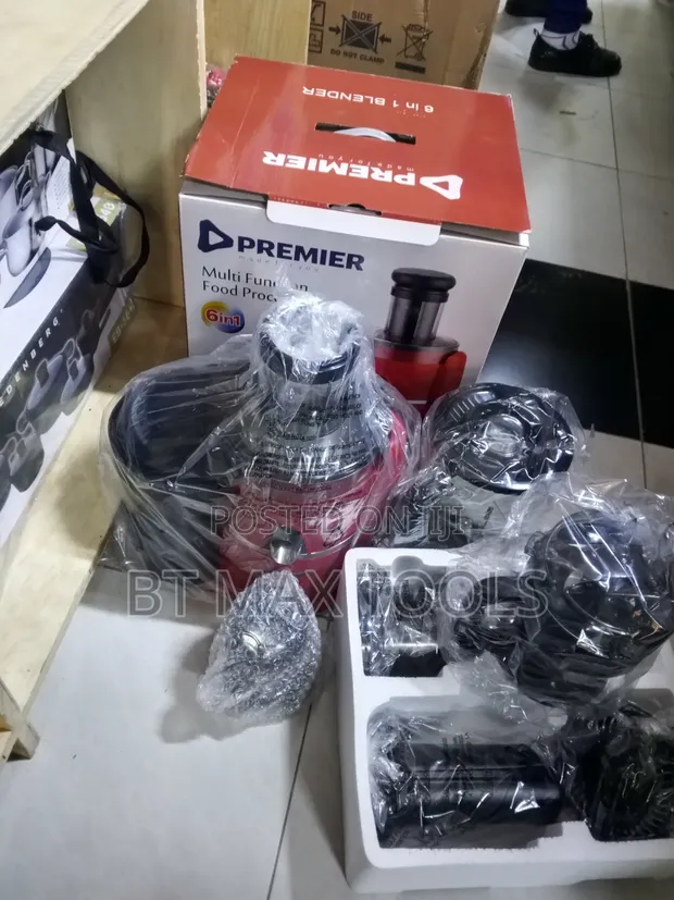Premier 6-in-1 Multi-Function Food Processor - 1