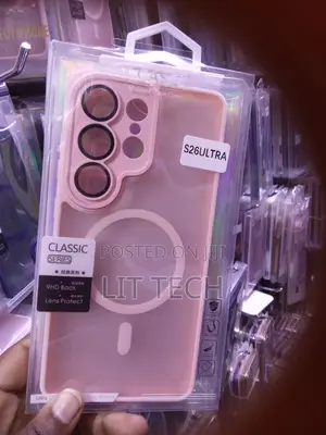 Samsung Galaxy S26 Ultra MagSafe Translucent Matte Pink Case