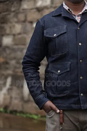 Men's Classic Denim Jacket - Made in Kenya