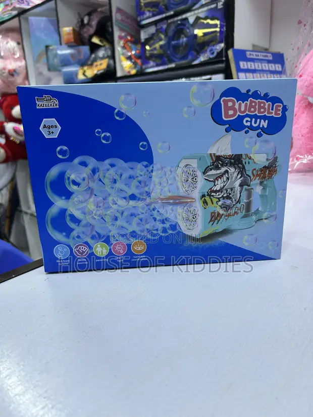 Rechargeable Bubble Gun - 1