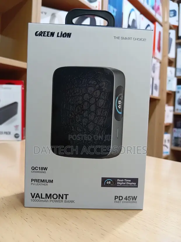 Green Lion Valmont 10000mAh Power Bank (45W PD) - 1