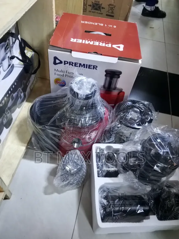 Premier 6-in-1 Multi-Function Food Processor - 1