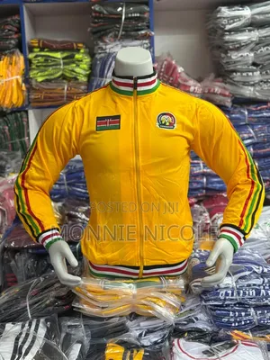 Yellow Kenya Track Jacket - Brand New