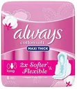 Always Soft Maxi Thick Long Pads (10 Pack) - 1