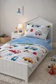BUILT Wooden Single Kids Bed with Pull-Out Drawer - 1
