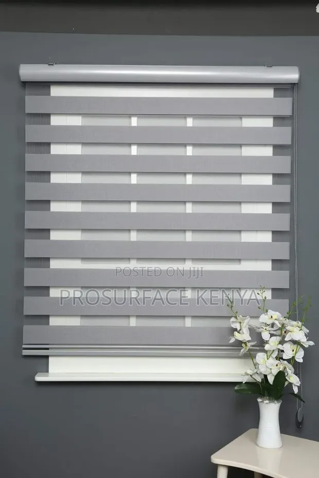 Stylish Zebra Roller Blinds - KSh 3,500/m2 - 1
