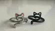 Adjustable Crochet Tension Cat Ring - 3