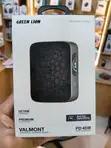 Green Lion Valmont 10000mAh Power Bank - Black PU Leather - 1
