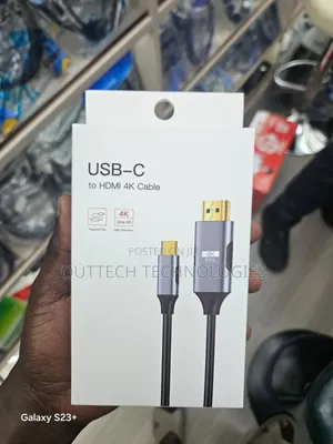 USB-C to HDMI 4K Cable