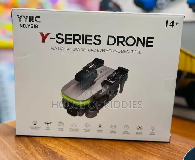 Y-Series Rechargeable Drone with LED Lights - 1