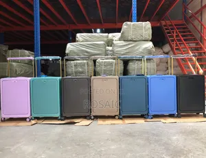 2-Piece Modern Hard-Shell Travel Suitcase Set