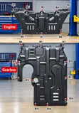Mercedes-Benz E-Class (W214) 2WD Skid Plate - 3