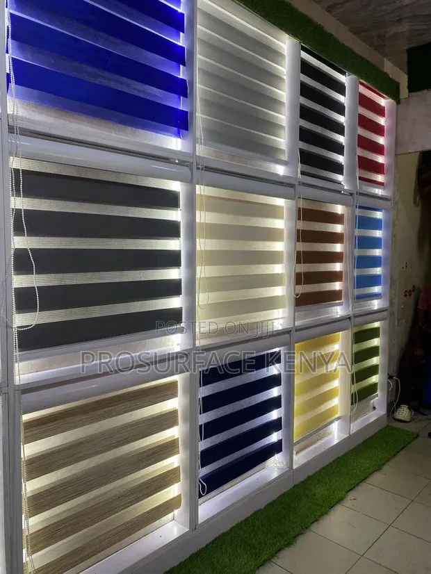 Office Zebra Roller Blinds | Window Blinds - 1