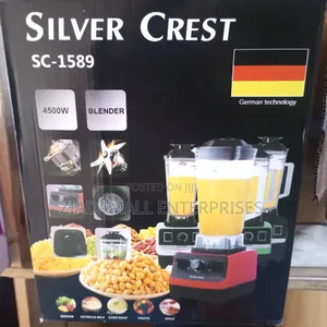 Silver Crest 2-in-1 Commercial Blender