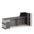 Executive Reception Desk 240cm Front Imported - 3