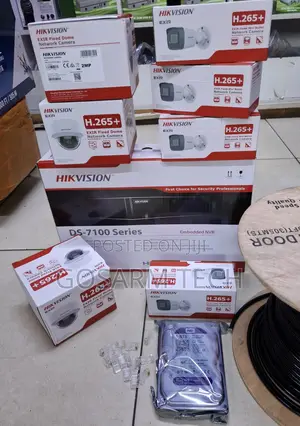 Hikvision 4-Channel 2MP IP CCTV Camera System
