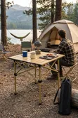 Portable Folding Camping Table Roll-Up Desk - 1