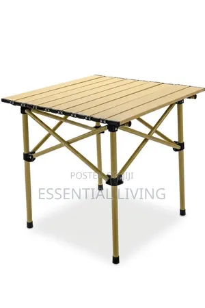 Portable Folding Camping Table Roll-Up Desk