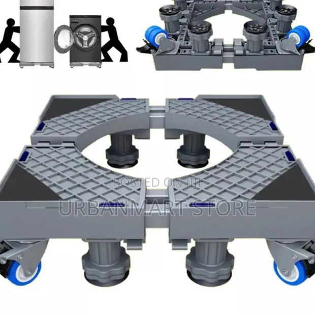 Heavy Duty Washing Machine & Fridge Adjustable Stand - 1
