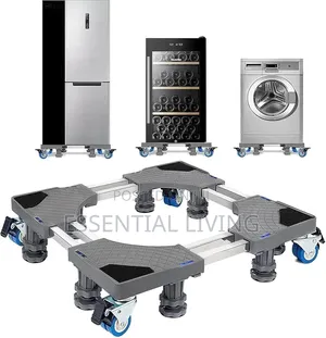Adjustable Movable Base Stand for Washing Machine & Refrigerator