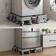 Adjustable Movable Base Stand for Washing Machine & Refrigerator - 2