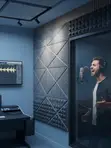 Noise-Absorbing Wall Panels - 1
