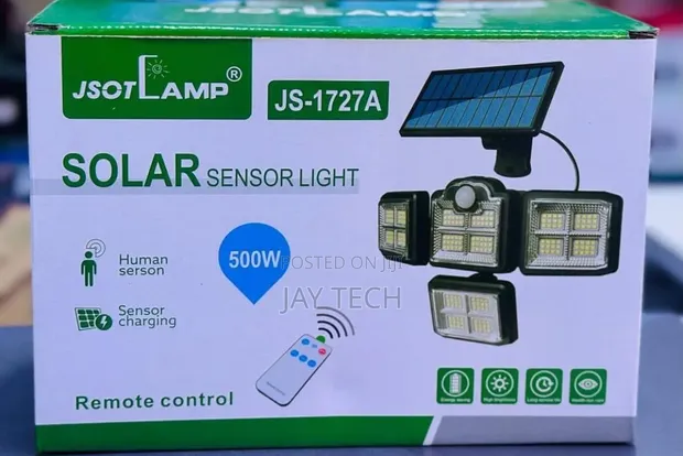 Brand New 500W Solar Sensor Floodlight - 1