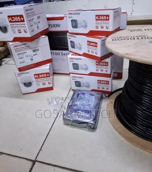 Hikvision 4-Channel 2MP IP CCTV Camera System