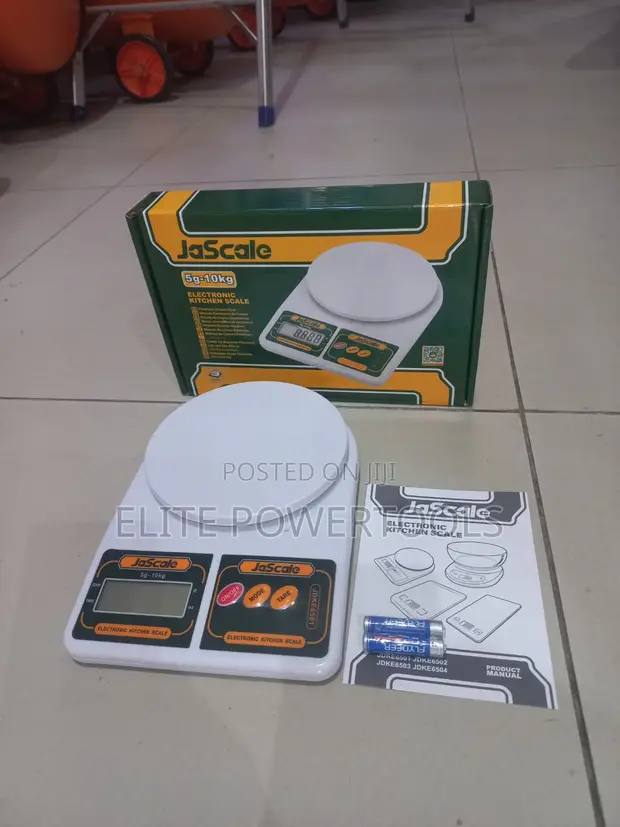 Electronic Kitchen Scale - 10kg Capacity - 1