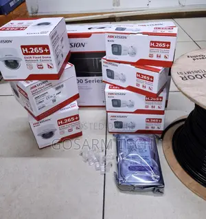 Hikvision 4-Channel NVR CCTV Kit with 4x 1080p IP Cameras