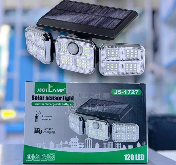 120 LED Solar Floodlight - 1