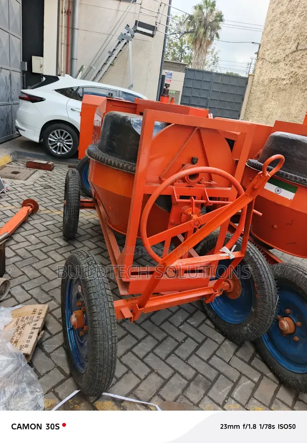 Indian Concrete Mixer 500L with 6.5HP Diesel Engine - 1