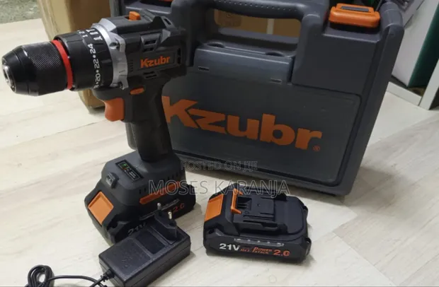 Kzubr Cordless Drill Machine kwa DIY & Workshop - 1