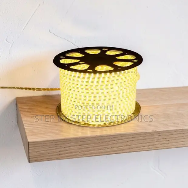 Waterproof 50M Warm White LED Strip Light - 1