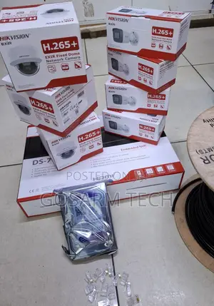 Hikvision 4-Channel NVR Complete CCTV Kit