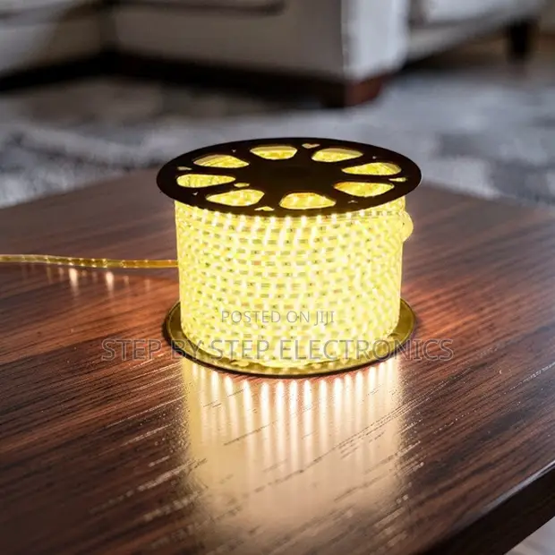 Super Bright 50M SMD Warm White LED Strip Light - 1