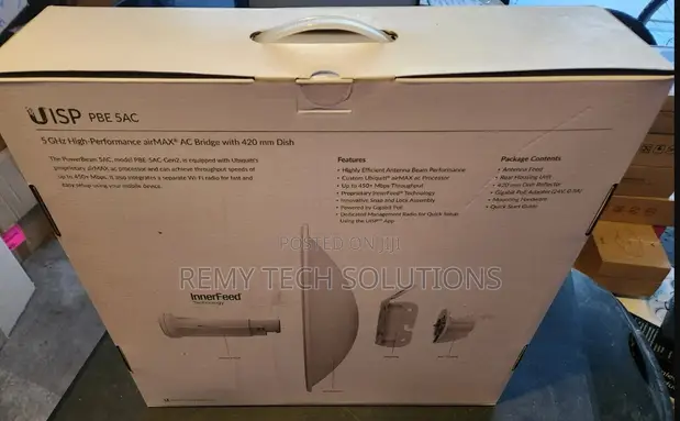 Ubiquiti PowerBeam PBE-5AC-Gen2 Access Point - 1
