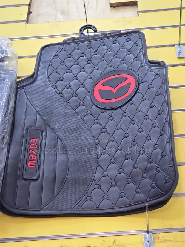 Mazda 2pcs Rubber Floor Mats - 1