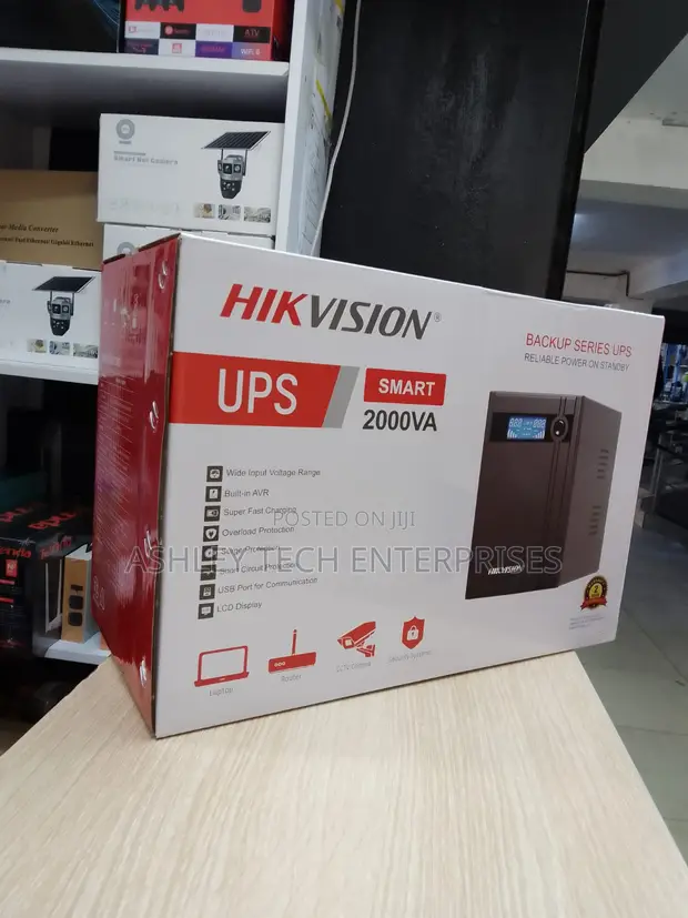 Hikvision Smart UPS 2KVA for Business - 1