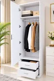 Imported Modern Executive Wooden Wardrobe - 1