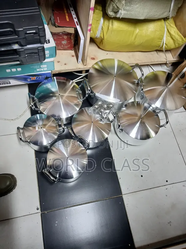 14-Piece Tornado Aluminium Cooking Sufuria Set - 1