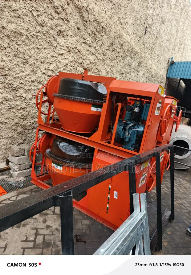 6.5HP Indian Concrete Mixer (500L) - 1